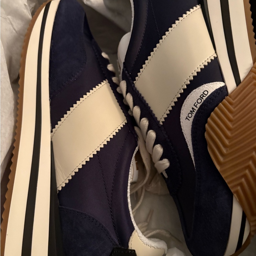 TF1292 James Sneakers in Blue and Beige

Runs small, Fits US 8.5